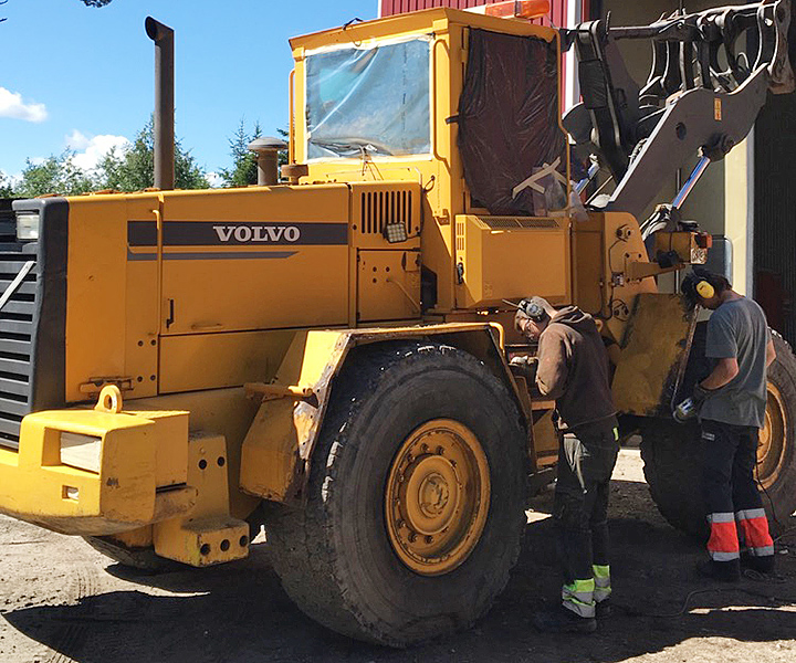 traktor slipning